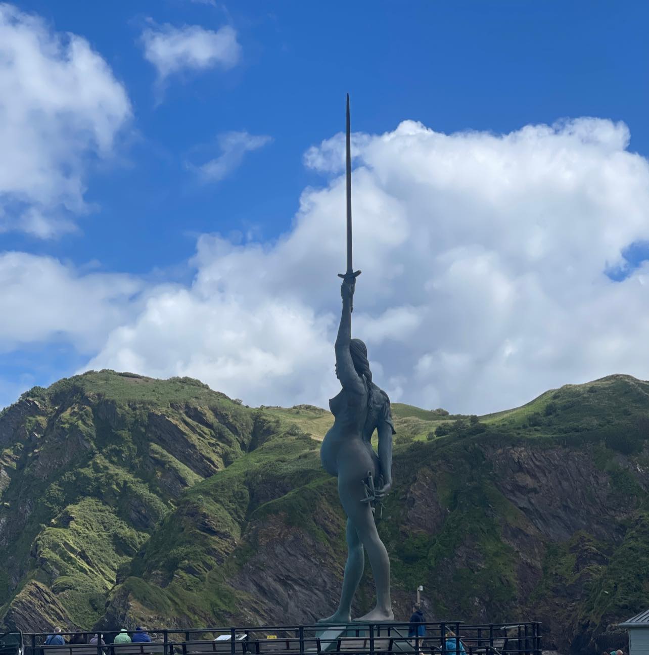 Verity sculpture