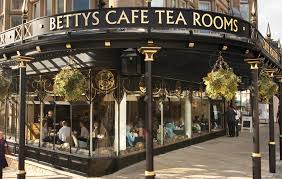 The original Bettys Café, the restaurant overlooks
